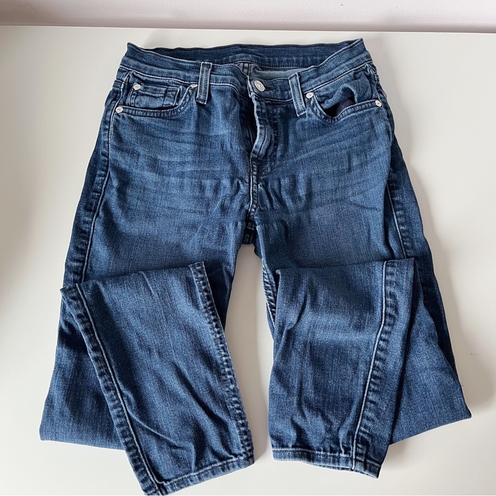 7 For All Mankind skinny jeans sz 25